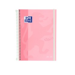 Agenda Escolar 24 25 Oxford Tapa Touch Pastel Agendas Vista Semana Vista Horizontal Meses Agenda 12 Meses Agenda Lenguaje Español Tamaño Agenda 12x18 Cms Modelo Agendas Escolares Colores Surtidos