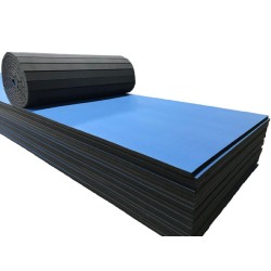 Rollo de Foam Plegable Suelo de Foam Plegable 1200 x 180 x 3,5 Cm Azul