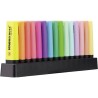 Subrayador Stabilo Boss Fluorescente Pastel Estuche 15 Colores