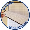 Hojas de Recambio A4 Aqua 5x5 90 Grs