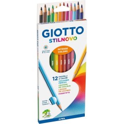 Tiza de Grafito Acuarelable Giotto Stilnovo 12Ud