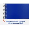 Cuaderno Folio Tapa Dura Rayado 60grs 80Hojas