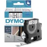 Cinta de Rotular Dymo D1 Negro Blanco 12mm x 7M