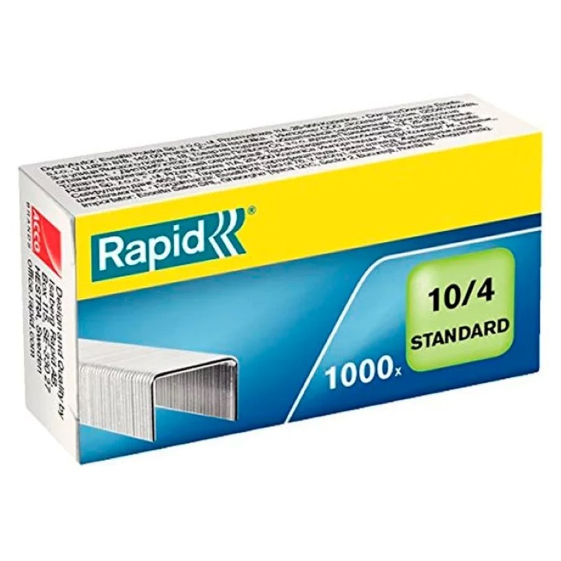 Grapas Rapid 10/4 nº10 Galvanizadas 1000Ud