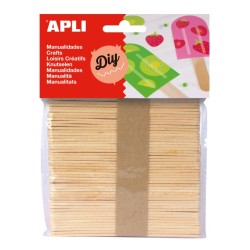 Palos de Polo Apli Natural 50Uds