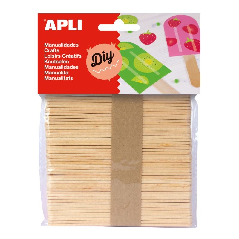 Palos de Polo Apli Natural 50Uds