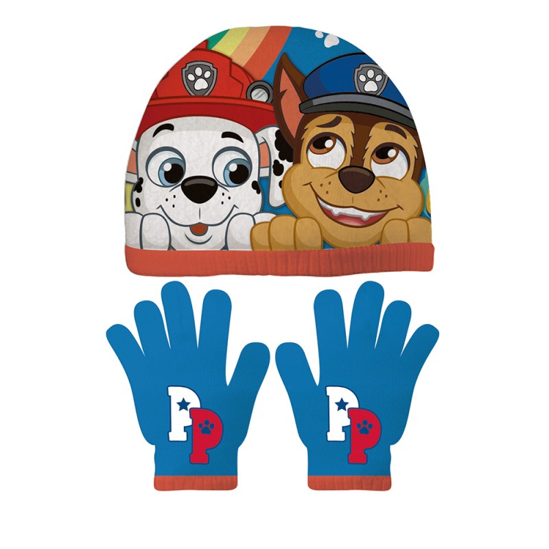 Set Gorro/Guantes Infantil 48/51 Paw Patrol "Friendship"