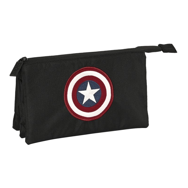 Estuche Triple Capitan America Teen