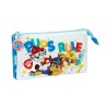 Estuche Triple Paw Patrol "Pups Rule"