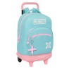 Mochila Grande  Con Ruedas  Compact Extraible Munich "Heaven"