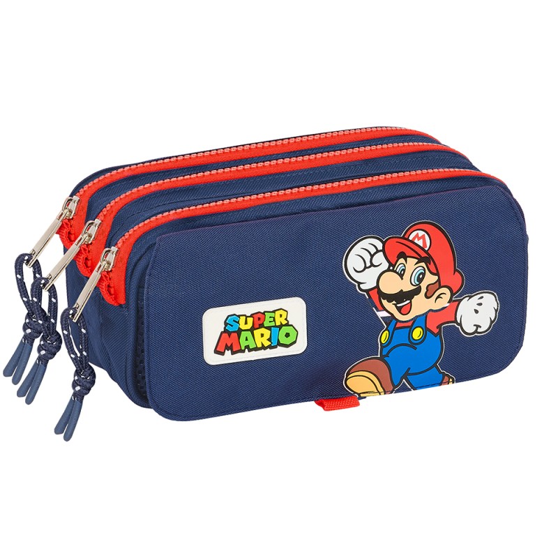 Estuche Triple Big Super Mario "World"