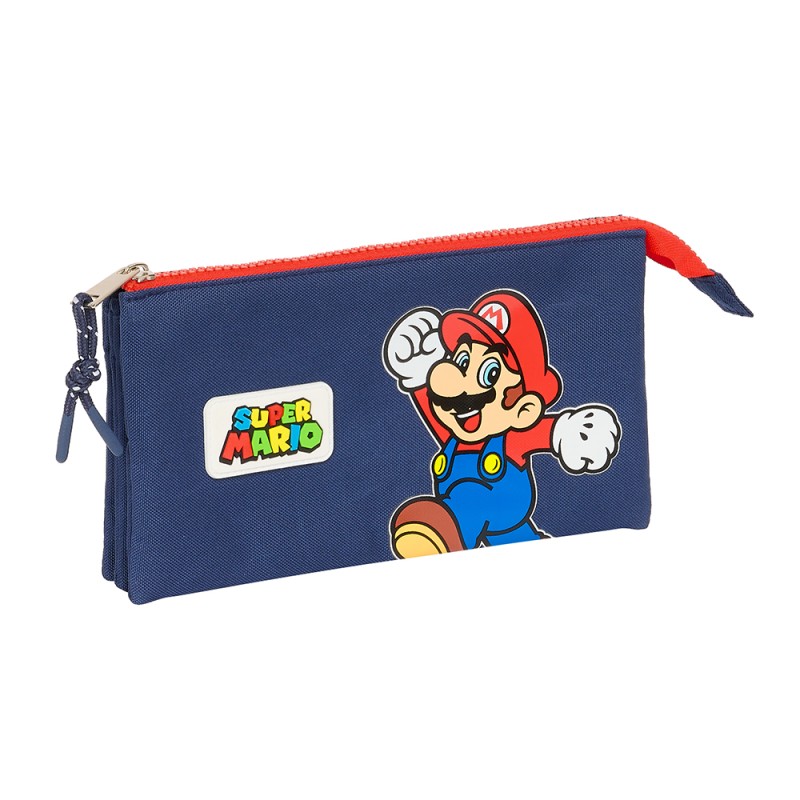 Estuche Triple Super Mario "World"