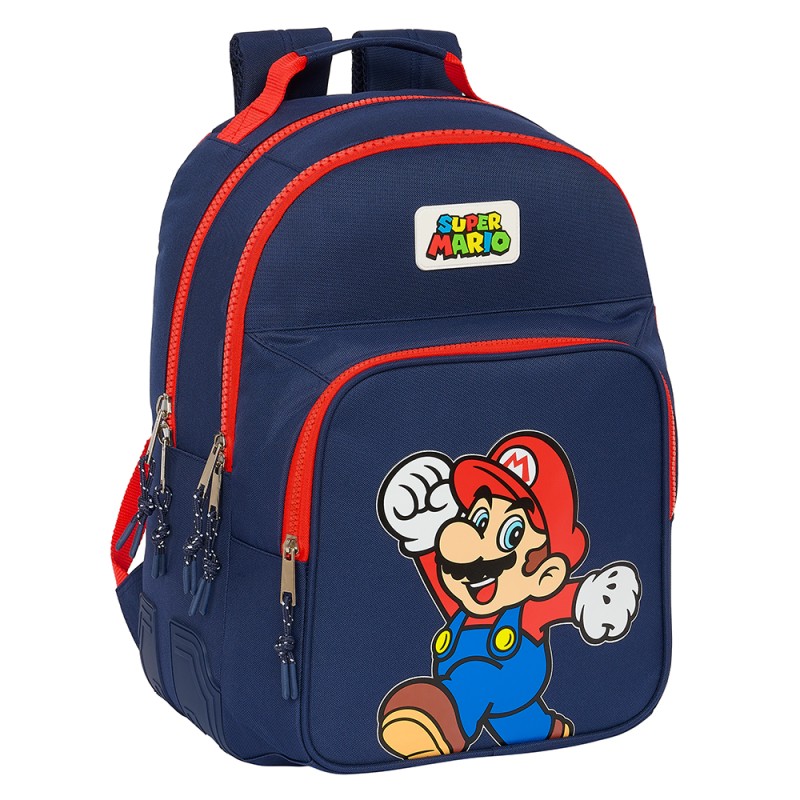 Mochila Doble Adaptable al Carro Super Mario "World"