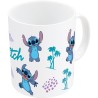 Taza Cerámica 325Ml En Caja Regalo Stitch Leaves Pattern Young Adult