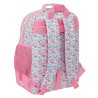 Mochila Doble Adaptable Carro Reciclado Moos "Flores"