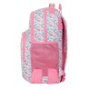 Mochila Doble Adaptable Carro Reciclado Moos "Flores"