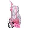 Mochila 758+Carro Evolution Reciclado Moos "Flores"