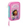 Plumier Doble Pequeño 28 Pcs Gabby'S Dollhouse "Party"