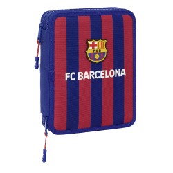 Plumier Doble Gde 56 Pcs F.C.Barcelona