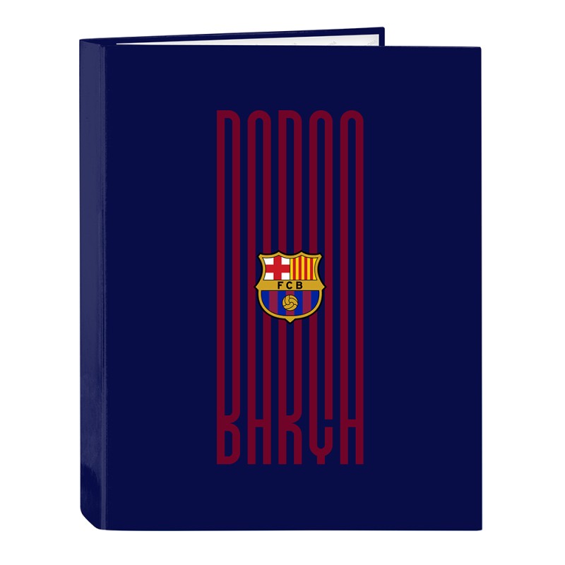 Carpeta Folio 4 Anillas Mixtas F.C.Barcelona