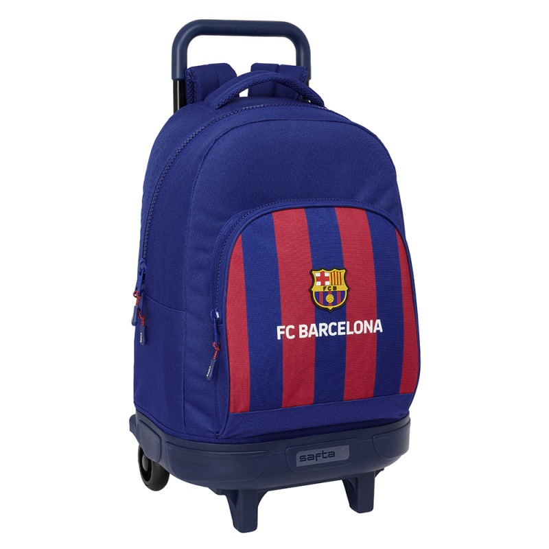 Mochila Grande  Con Ruedas  Compact Extraible F.C.Barcelona