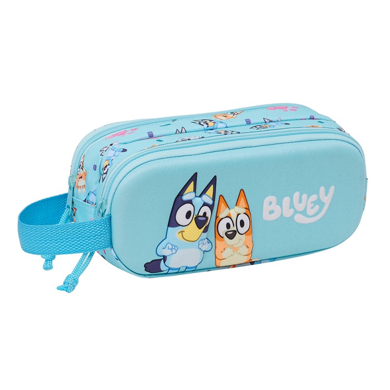 Estuche Doble 3D Bluey