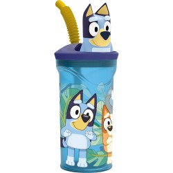 Vaso Figurita 3D 360Ml Bluey