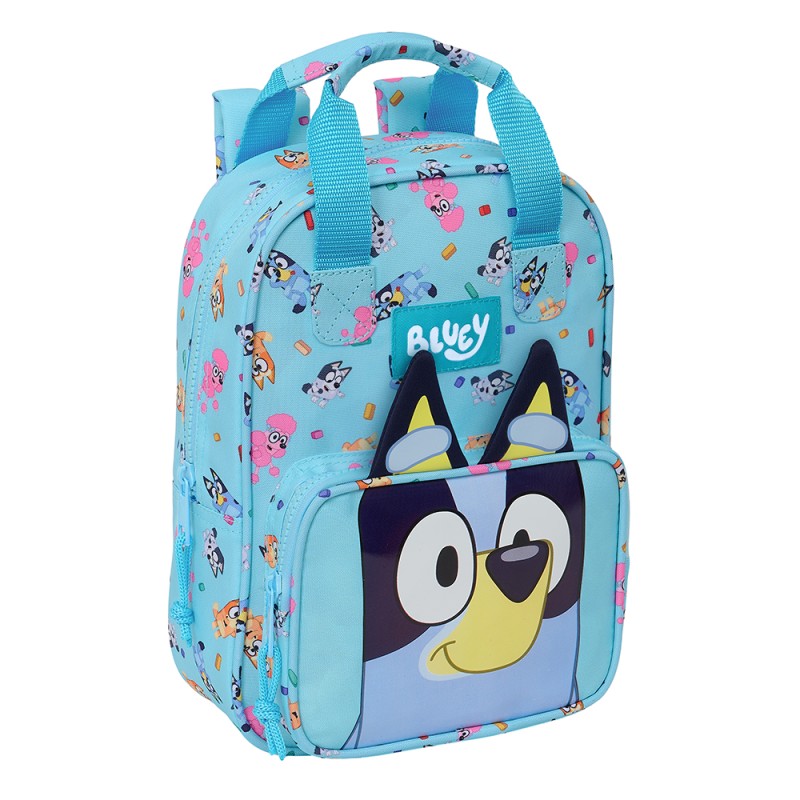 Mochila Infantil Con Asas Adaptable  A Carro Bluey