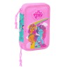 Plumier Doble Pequeño  28 Pcs My Little Pony "Magic"