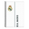 Libreta Cuarto 80 H. Tapas Duras Real Madrid 1ª Equipación 24/25