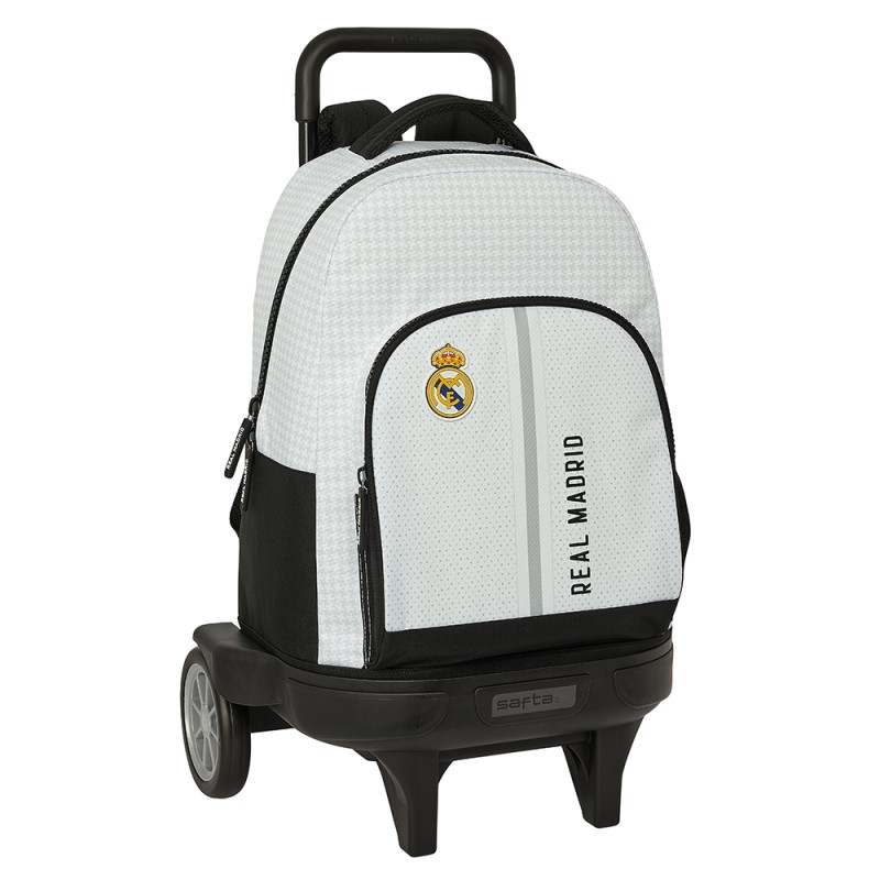 Mochila Grande  Con Ruedas  Compact Evol. Ext. Real Madrid 1ª Equipación 24/25