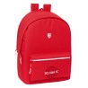 Mochila Doble Para Portatil 15,6"+Usb Sevilla Fc