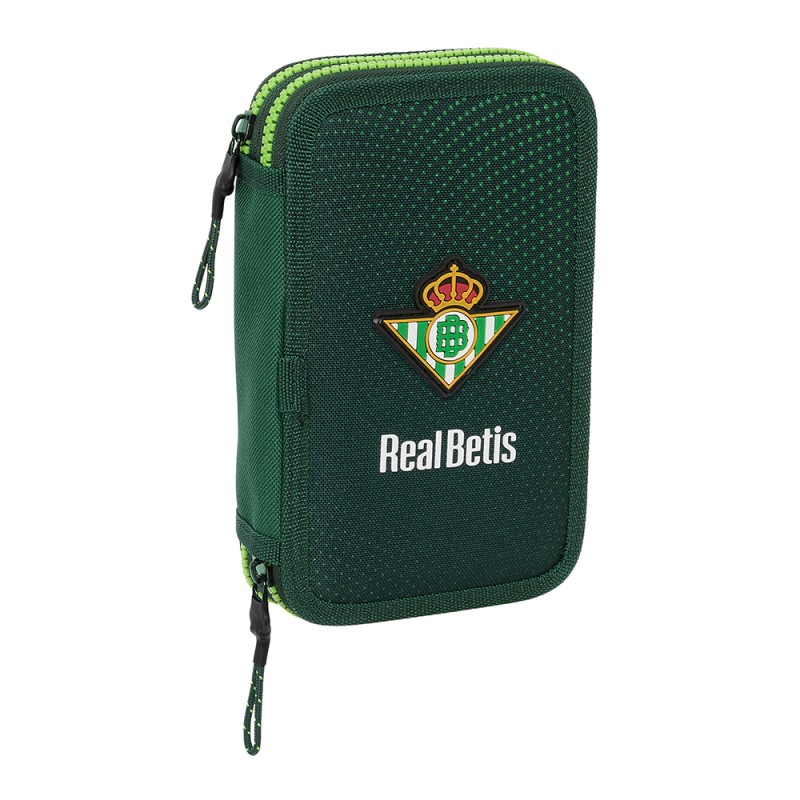 Plumier Doble Pequeño  28 Pcs Water Resistant Real Betis Balompie