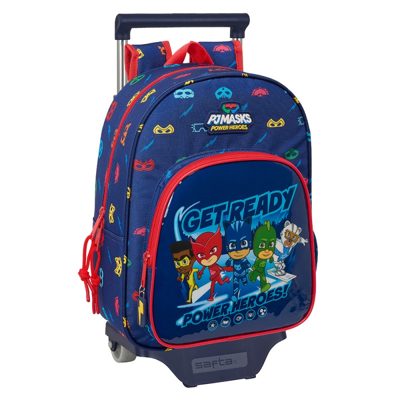 Mochila 185+Carro 705 Pjmasks "Ready"