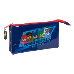 Estuche Triple Pjmasks "Ready"