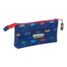 Estuche Triple Pjmasks "Ready"