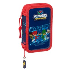 Plumier Doble Pequeño  28 Pcs Pjmasks "Ready"