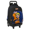 Mochila Grande  Con Ruedas  Compact Extraible Naruto "Ninja"