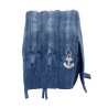 Estuche Triple Big Donald Denim