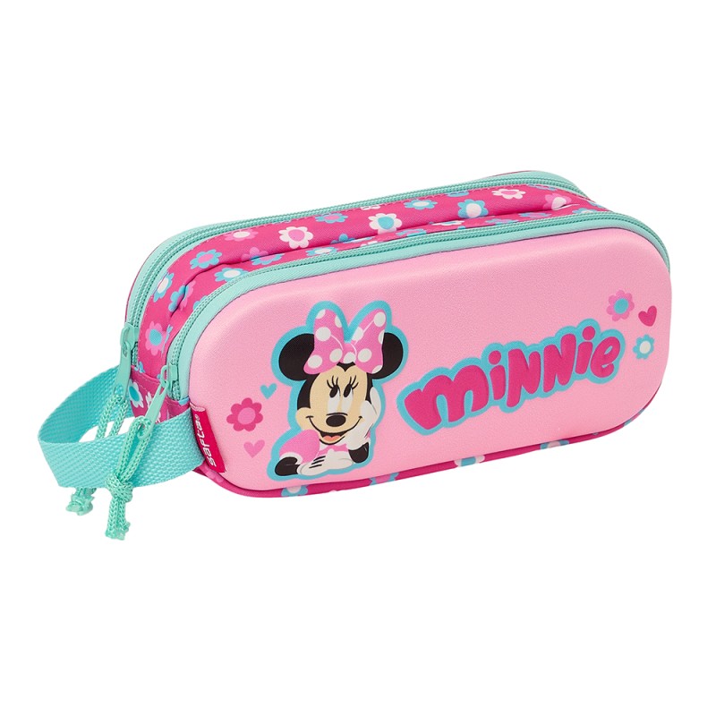 Estuche Doble 3D Minnie Mouse 3D