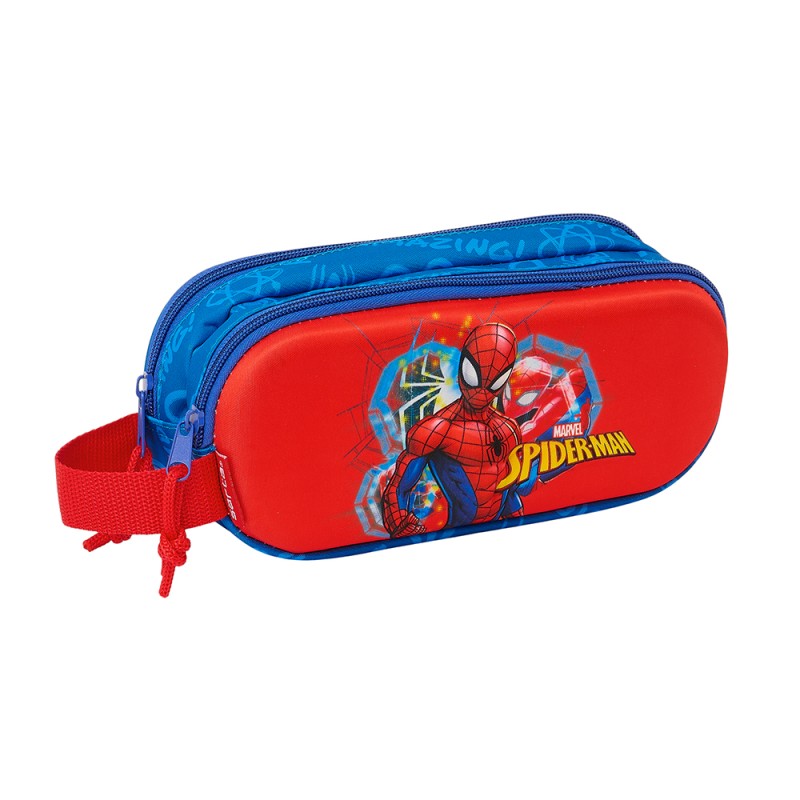 Estuche Doble 3D Spider-Man 3D