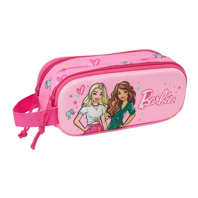 Estuche Doble 3D Barbie 3D