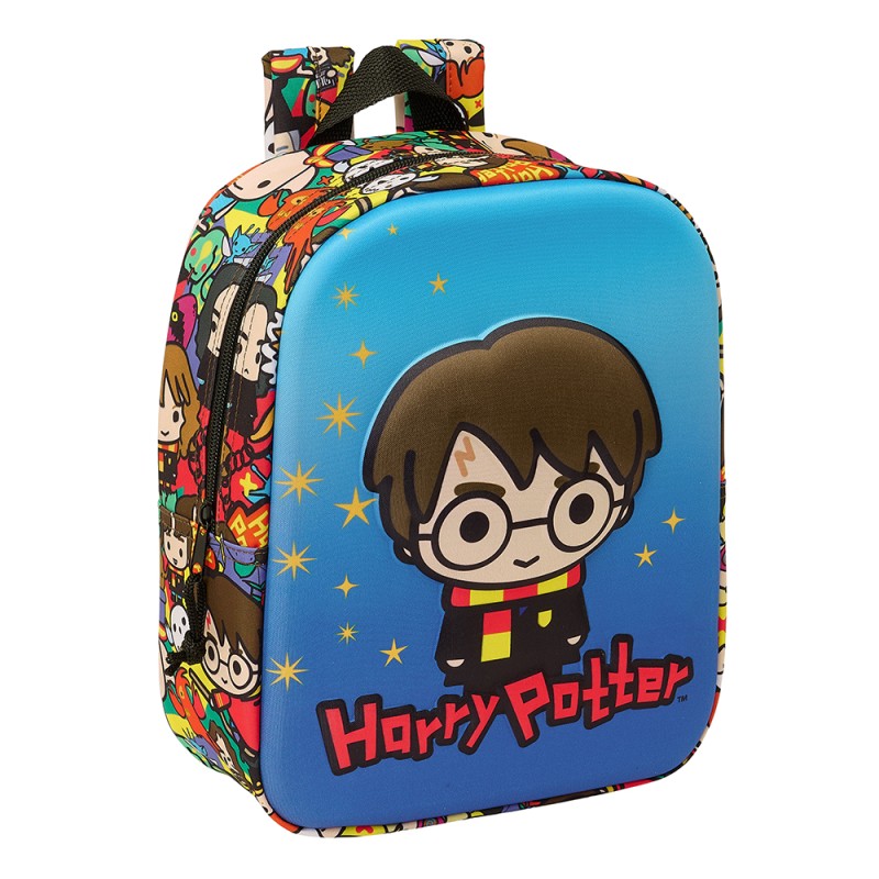 Mochila Guarderia 3D Bolsillo Red Harry Potter