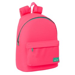 Mochila Para Portatil 14,1" Nait Nait "Rosa Fluor"