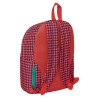 Mochila Grande Ordenador "Pata De Gallo Coral"