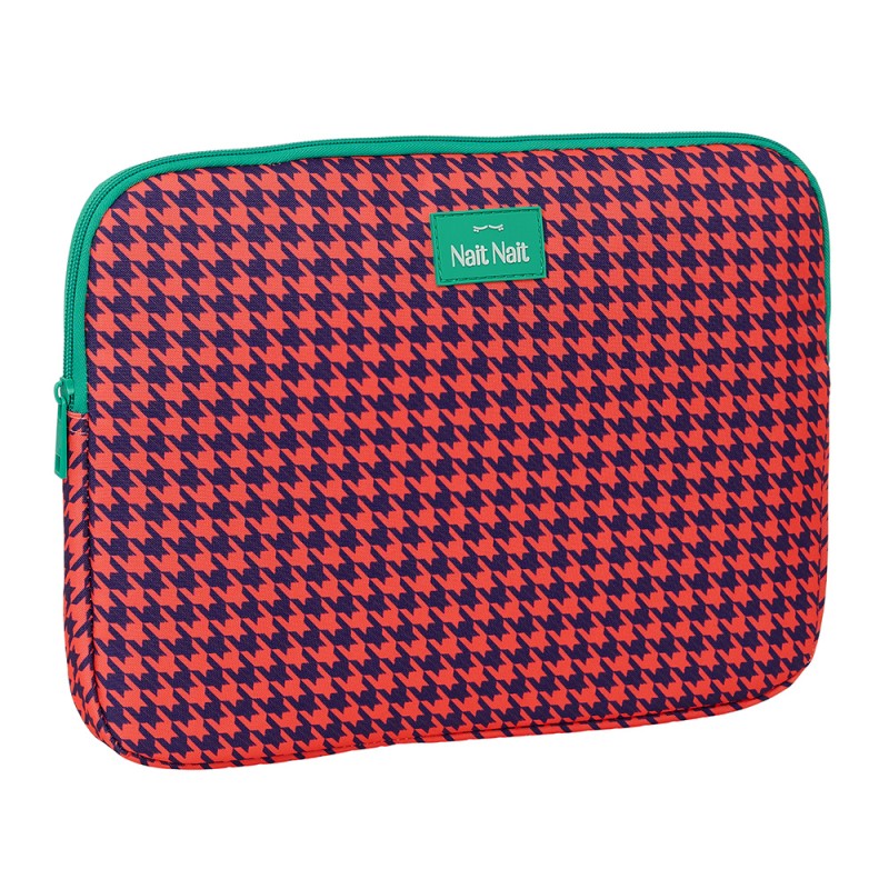 Funda Para Portatil 14'' "Pata De Gallo Coral"