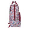 Mochila Infantil Nait Nait "Flores Coimbra Burdeos"