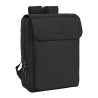 Mochila Con Solapa Portatil 13,3''+Usb Safta Business "Black"