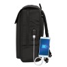 Mochila Con Solapa Portatil 13,3''+Usb Safta Business "Black"