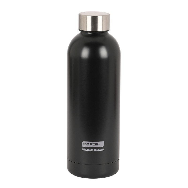 Botella Termo Acero Inoxidable 500Ml Safta Business "Black"